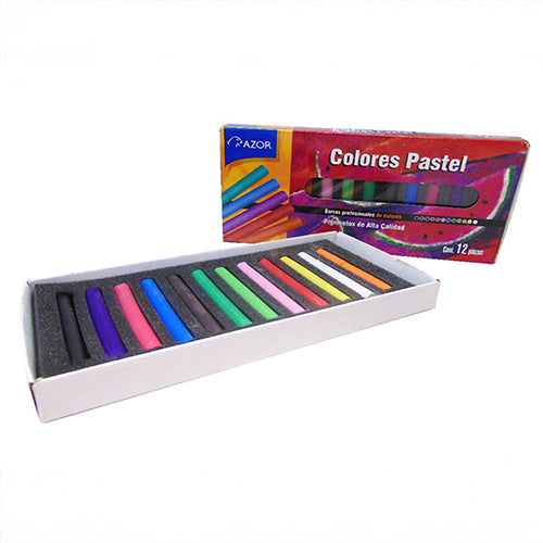 GIS PASTELES STAFFORD ESTUCHE C/12 COL.