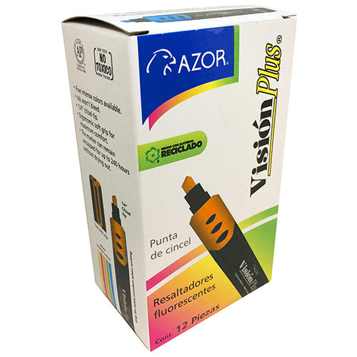 MARCATEXTOS VISION PLUS NARANJA 2600NA