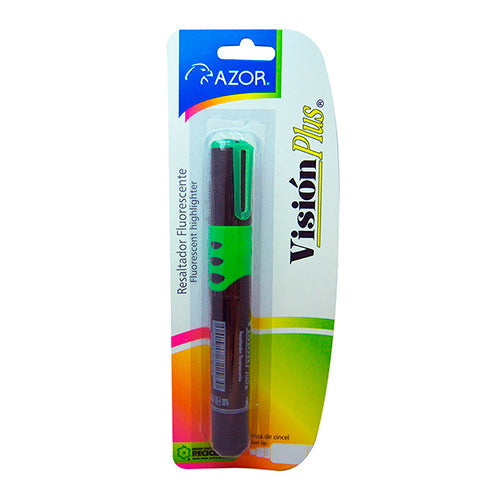 Marcatextos Verde Punta Cincel Alta Fluorescencia 1 Pieza