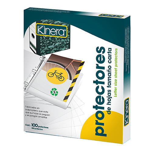 PROTECTOR DE HOJAS KINERA CARTA No.360