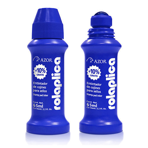 TINTA P/SELLO ROLAPLICA 60CC AZUL 587AZ