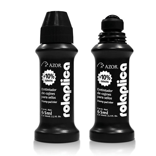 TINTA P/SELLO ROLAPLICA 60CC NEGRA 587NE
