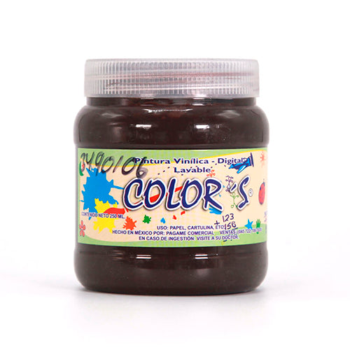 PINTURA DIGITAL PINO 250 GRS. CAFE