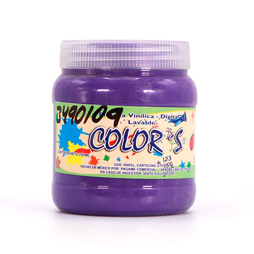 PINTURA DIGITAL PINO 250 GRS. MORADO