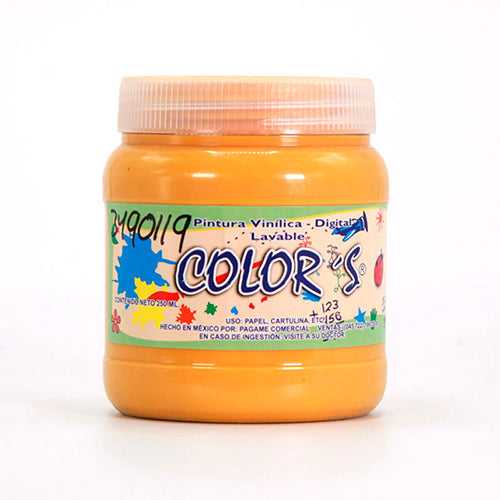 PINTURA DIGITAL PINO 250 GRS AMARILLO MANGO
