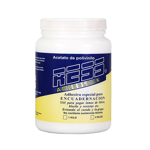 PEGAMENTO P/ENCUADERNAR RESS  BCO  1 KILO