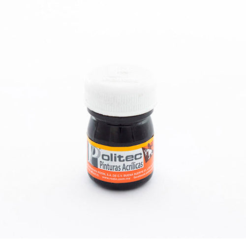 PINTURA POLITEC 302 20ML NEGRO INTENSO ACRILICA
