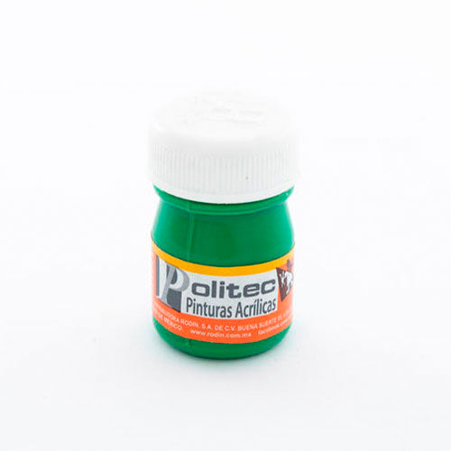 PINTURA POLITEC 312 20ML VERDE CLARO ACR ESCOLAR