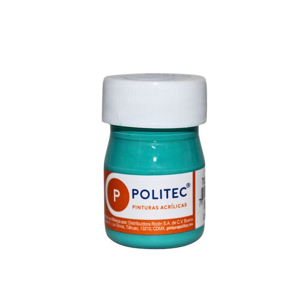 PINTURA POLITEC 324 20ML TURQUESA ACRILICA