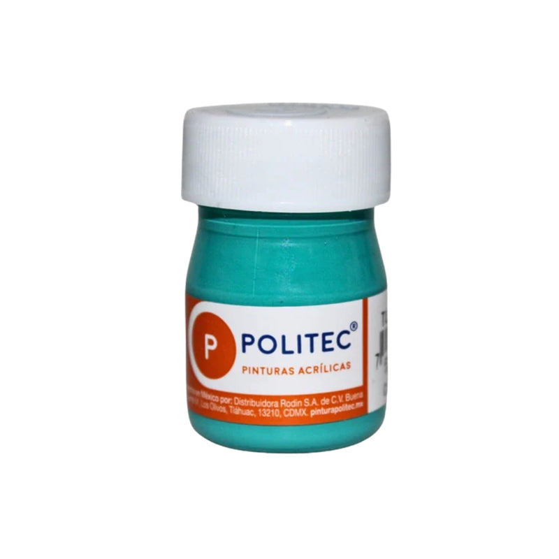 PINTURA POLITEC 324 20ML TURQUESA ACRILICA