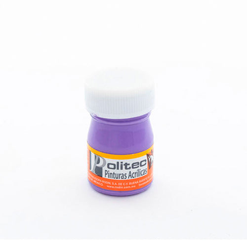 PINTURA POLITEC 334 20ML MORADO ACRILICA