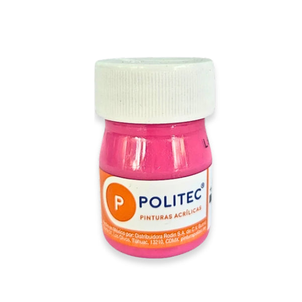 PINTURA POLITEC 337 20ML ROSA MEXICANO ACRILICA