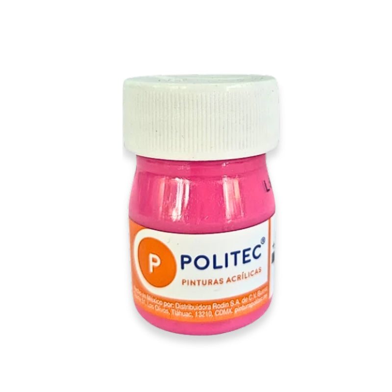 PINTURA POLITEC 337 20ML ROSA MEXICANO ACRILICA
