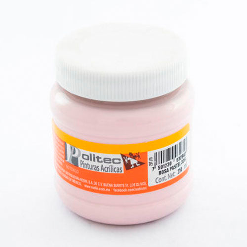PINTURA POLITEC 326 250ML ROSA PASTEL ACRILICA