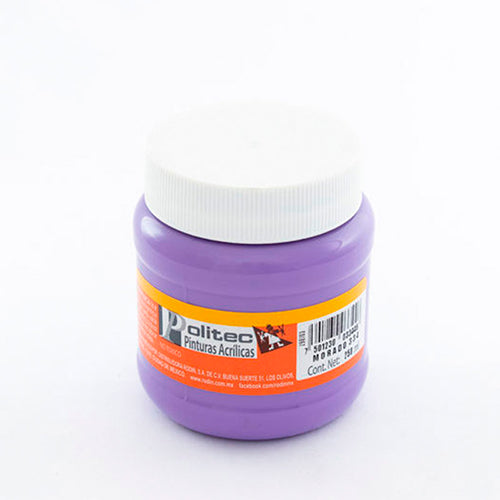 PINTURA POLITEC 334 250ML MORADO ACRILICA