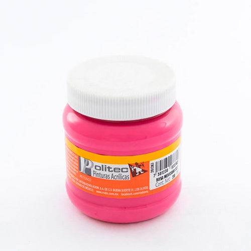 PINTURA POLITEC 337 250ML ROSA MEXICANO ACRILICA