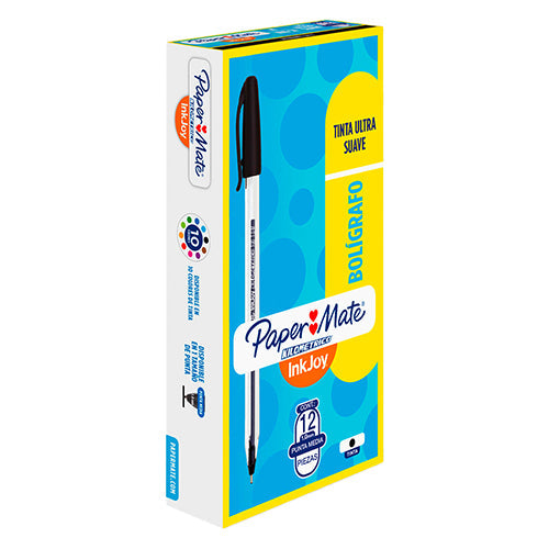 Bolígrafo Kilométrico 100 Tinta Negra Para Escritura