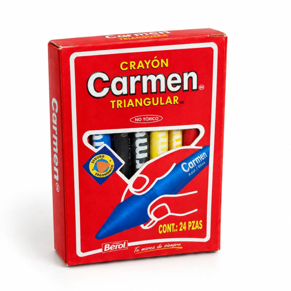 CRAYON CARMEN TRIANGULAR C/24 DELGADO MOD 1981648 **