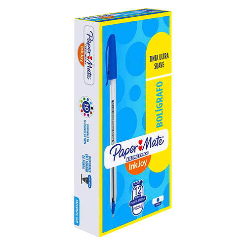 Bolígrafo Kilométrico 100 Punta Mediana Tinta Azul