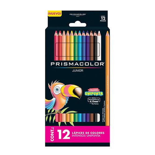 Lápices De Colores Prismacolor Junior Intensos Unipunta 12 Piezas