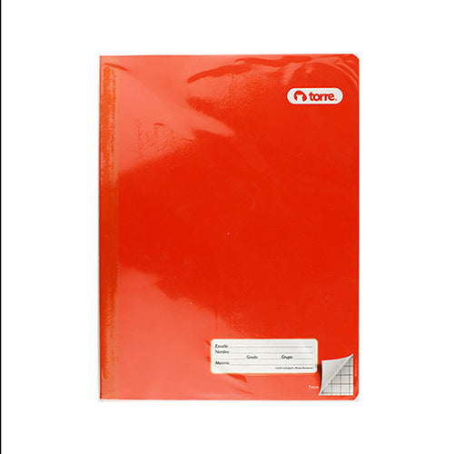 Cuaderno Profesional Cosido 100 Hojas Cuadro Grande Pasta Rígida 1 Pieza