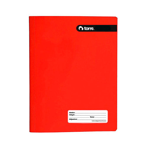 Cuaderno Profesional Doble Raya Pasta Rígida 100 Hojas 1 Pieza