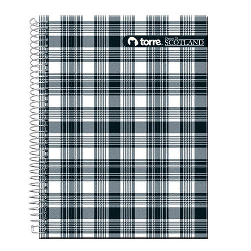 Cuaderno Profesional Torre Cuadro Chico 5 Mm 100 Hojas Tapa Dura