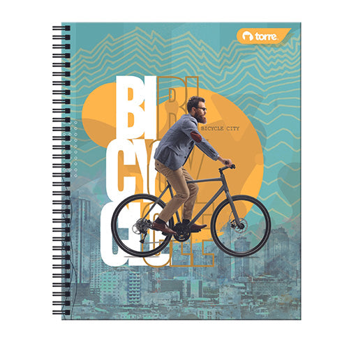 Cuaderno Profesional Torre C5 100 Hojas Cuadro Chico Doble Espiral