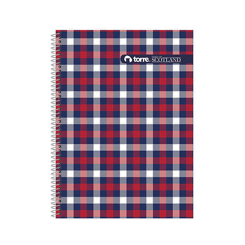 Cuaderno Profesional Torre Espiral Continuo 200 Hojas Pasta Dura