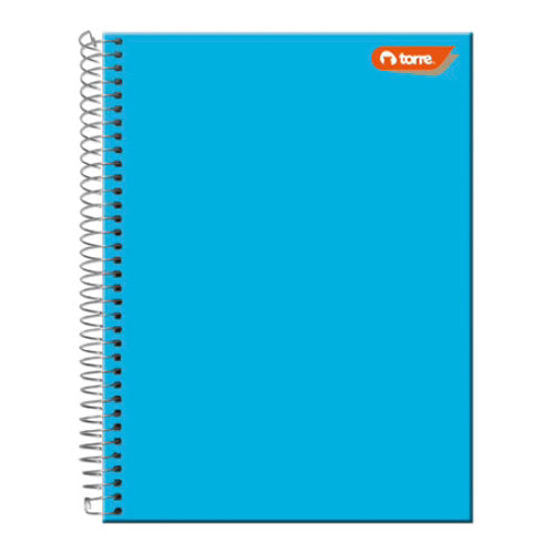 Cuaderno Torre Office Raya 100 Hojas Espiral Reforzado Pasta Dura