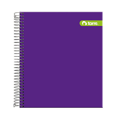 Cuaderno Book Torre C5 Espiral Continuo Pasta Dura 120 Hojas
