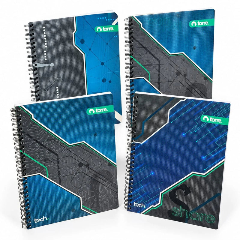 CUADERNO PROFESIONAL TORRE 30993 TE TECH RAYA 100H