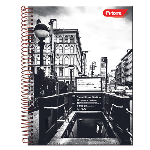 CUADERNO TOP TORRE 33728 B&W C-5 100H