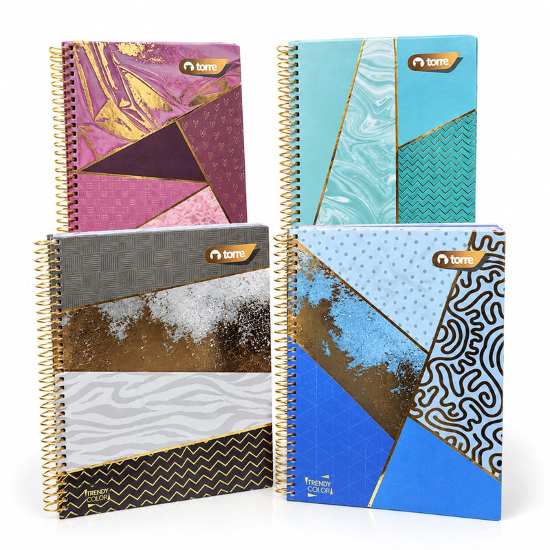 CUADERNO TOP TORRE 33741 TRENDY C-5 200H
