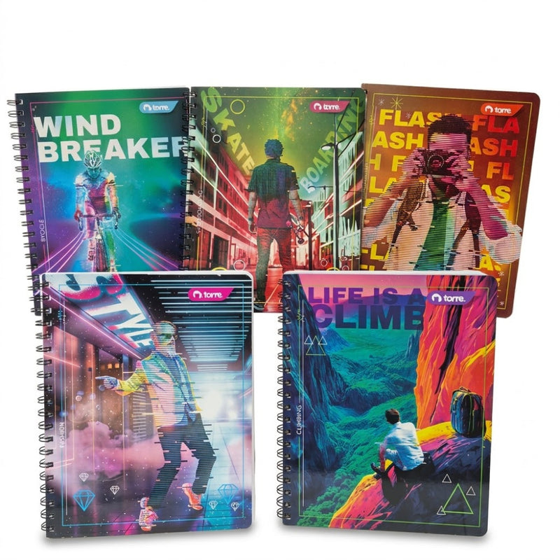 CUADERNO UNIVERSITARIO TE HOMBRE C7 100H 36886