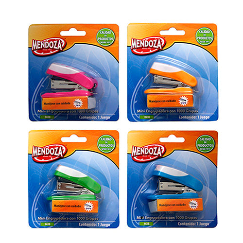 Mini Engrapadora Mendoza Con 1000 Grapas