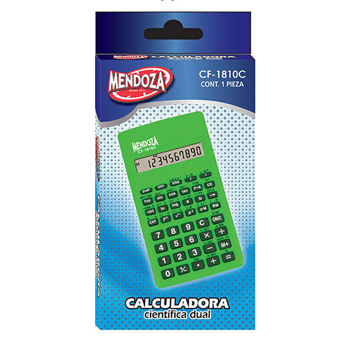 Calculadora Científica Dual 10 Dígitos Pantalla Una Línea 1 Pieza