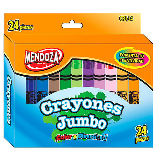 CRAYONES JUMBO 24 PIEZAS MOD.CRJ-24