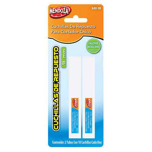 Cuchillas De Repuesto Para Cortador 9 Mm Acero Segmentadas 20 Pzas