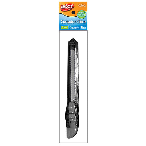 Cortador Chico 9 Mm Escolar Con Cuerpo Plástico Ergonómico 1 Pieza