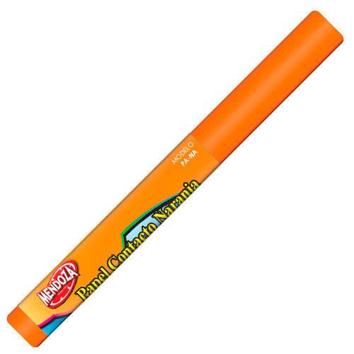 ROLLO DE PAPEL CONTACTO NARANJA 1.5 m X 45 cm MOD.PA-NA