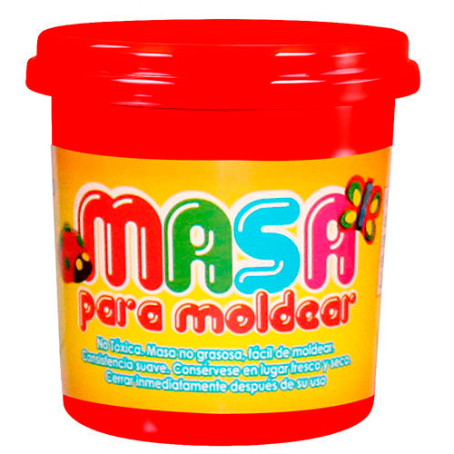 MASA PARA MOLDEAR MENDOZA 220 g ROJO MOD.MS-RO