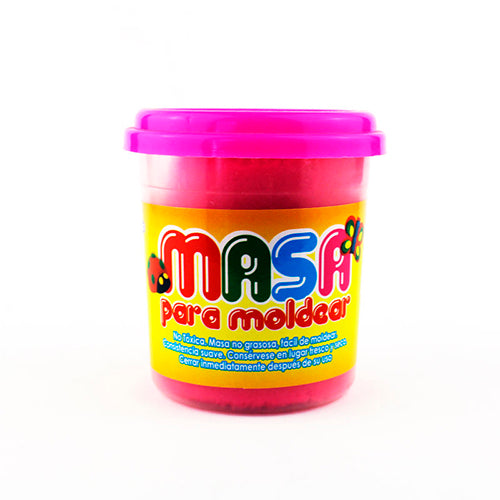 Masa Para Moldear Mendoza Rosa 220 G Para Actividades Didácticas