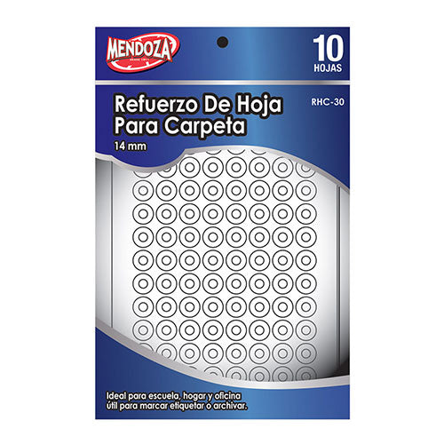 REFUERZO DE HOJA PARA CARPETA  14 mm MOD.RHC-30