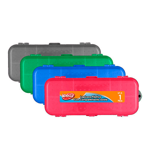 LAPICERA PLÁSTICA CON COMPARTIMIENTO DOBLE MOD.LP-D