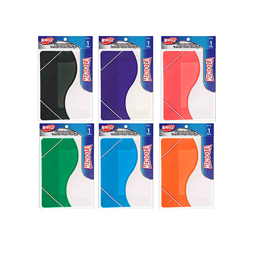 FOLDER DE PLÁSTICO T/CARTA CON LIGA 2 COLORES MOD.FTC-2L