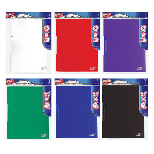FOLDER DE PLÁSTICO T/CARTA CON CLIP MOD.FTC-CP