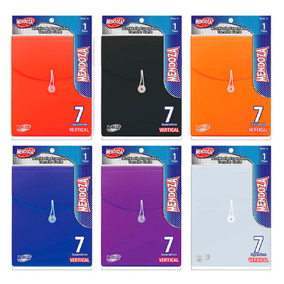 ARCHIFUELLE EXPANDIBLE T/CARTA VERTICAL 7 SEPARADORES MOD.PDVE-7S