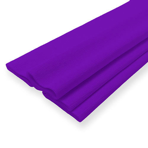 Papel Crepé Mendoza Morado Para Manualidades Y Decoración