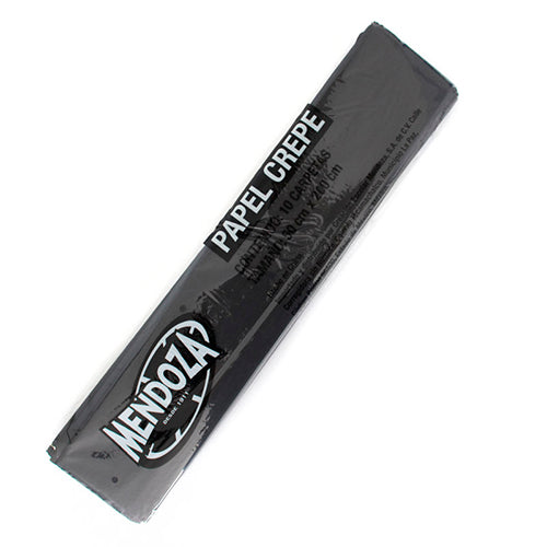 PAPEL CREPE MENDOZA NEGRO MOD. CRP-24